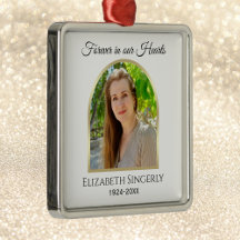 Photo Memorial Keepsake Christmas Ornaments