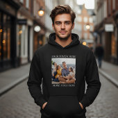 Photo Memory Custom Hoodie with Your Text パーカ