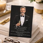 Photo milestone birthday 招待状