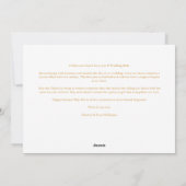 Photo Minimal Snowflakes Newlyweds First Christmas シーズンカード (裏面)