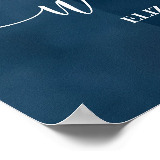 Photo Modern and Minimalist Graduation ポスター (角)