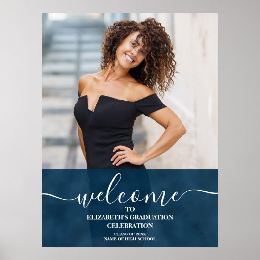 Photo Modern and Minimalist Graduation ポスター (正面)