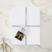 Photo modern Graduation Party DIY ギフトタグ (より糸付き)