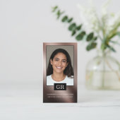 Photo Modern Professional CPA Accountant 名刺 (スタンド正面)