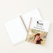  Photo Modern Senior Graduate Class of 2026 ノートブック (内部)