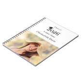  Photo Modern Senior Graduate Class of 2026 ノートブック (左側)