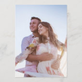 Photo Monogram Wedding Menu メニュー (裏面)