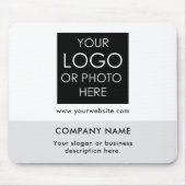 Photo Mouse Pad Template Professional Modern マウスパッド (正面)