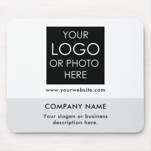 Photo Mouse Pad Template Professional Modern マウスパッド (正面)