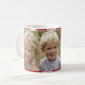 Photo Mug写真のメリークリスマスの叔母さん コーヒーマグカップ (正面左)