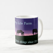 Photo Mug Purple Night Dream by Ellen Pons コーヒーマグカップ (正面右)
