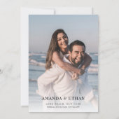 Photo My Humans Getting Married セーブザデート (裏面)