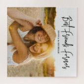 Photo Name Best Friends ジグソーパズル (横)