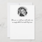 * # PHOTO NAME Birthday Card Personalize Whimsical 招待状 (裏面)