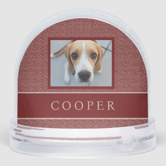 PHOTO NAME ELEGANT MAROON RED CREAM FOLIAGE   (裏面)