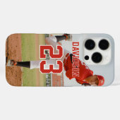 Photo Name Jersey Number Custom Case-Mate iPhoneケース (裏面 (横))