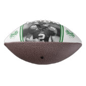 Photo, Name, Team Logo Green & White Player アメリカンフットボール (回転270)