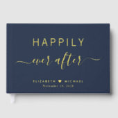 Photo Navy Blue'結婚'sの後に幸せに ゲストブック (正面)