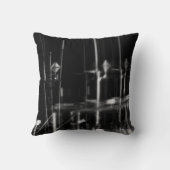 photo noir et blanc クッション (裏面)