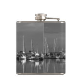 photo noir et blanc, bateaux フラスク (裏面)