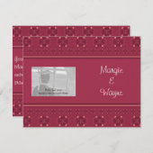 Photo notecards with envelopes 招待状 (正面/裏面)