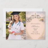 Photo Nurse Pinning Ceremony Graduation 案内状 (正面)