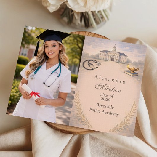 Photo Nurse Pinning Ceremony Graduation 案内状