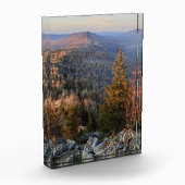 photo of a mountainous autumn forest, mountains, p フォトブロック (左)