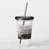 Photo of Atlantic Data with Bible Success Verse アクリルタンブラー (裏面)