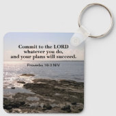 Photo of Atlantic Data with Bible Success Verse キーホルダー (裏面)