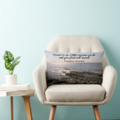 Photo of Atlantic Data with Bible Success Verse ランバークッション (椅子)