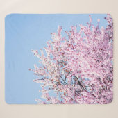 PHOTO OF CHERRY BLOSSOM TREE シェルパブランケット (正面(横))