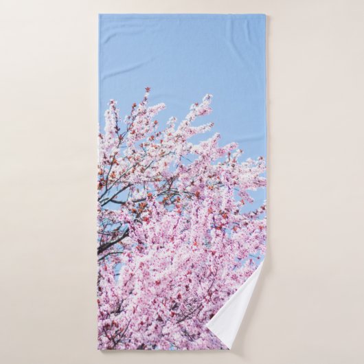 PHOTO OF CHERRY BLOSSOM TREE バスタオル (バスタオル)