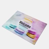 Photo of Delicious カラフル Data Welcome ドアマット (アングル)