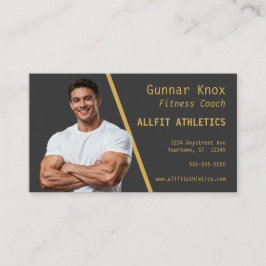 Photo of Fitness Coach Personal Trainer 名刺