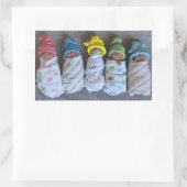 Photo of Five Clayベビー：ポリマー粘土、スワドル 長方形シール (バッグ)