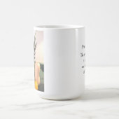 Photo of Fruit with Bible Verse カスタムイニシャル コーヒーマグカップ (中央)