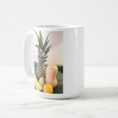 Photo of Fruit with Proverbs Bible Verse Christian コーヒーマグカップ (正面左)