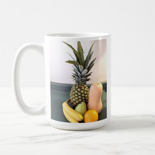 Photo of Fruit with Proverbs Bible Verse Christian コーヒーマグカップ (左)