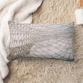 Photo of gray net ランバークッション (ブランケット)