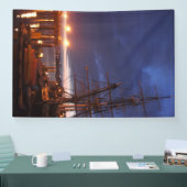 Photo of inspiration, Pilgrim at dawn 横断幕 (トレードショー)