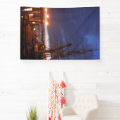 Photo of inspiration, Pilgrim at dawn 横断幕 (インサイチュ)