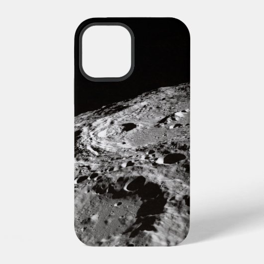 PHOTO OF MOON SURFACE iPhoneケース (裏面)