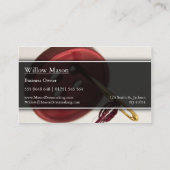 Photo of Needle & Button -裁縫 – 名刺 (裏面)