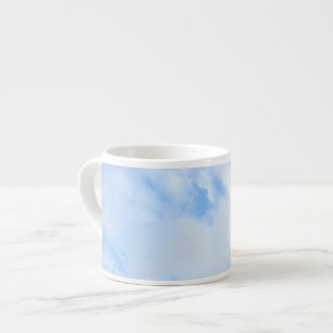 Photo of Peace Light Blue Sky シンプルPhoto エスプレッソカップ