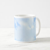 Photo of Peace Light Blue Sky シンプルPhoto コーヒーマグカップ (正面右)