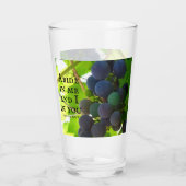 Photo of Purple Grude Gospel of John Bible Cets タンブラーグラス (裏面)