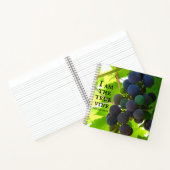 Photo of Purple Grude Gospel of John Bible Cets ノートブック (内部)