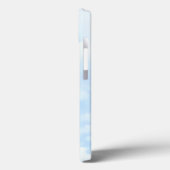 Photo of Soft Blue Sky ファンシー Letter独身のイニシャル Case-Mate iPhoneケース (裏面 / 左)