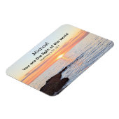 Photo of Sun and Bible Verse Name マグネット (左側)